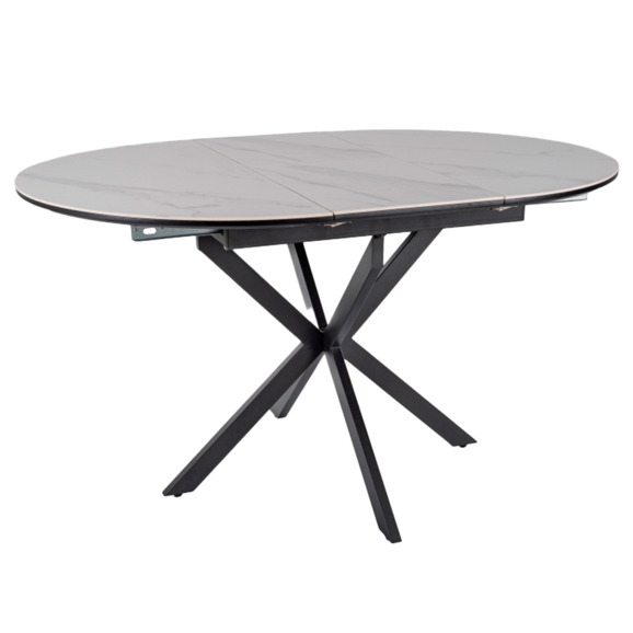 Стол обеденный Concerto, белый, черный - фото 1