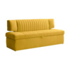 Диван для кухни Стронго 168, желтый