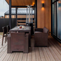 Фотография товара Обеденный комплект Lina LUX DINING M, коричневый от компании ChiedoCover.