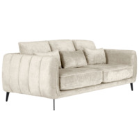 Настоящее фото товара Диван Amsterdam трёхместный, бежевый, произведённого компанией ChiedoCover