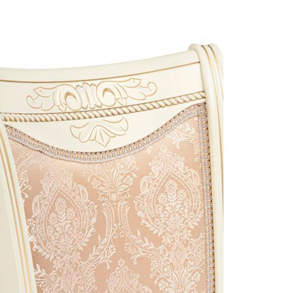 Деревянный стул Mariano линур блекл комби / слоновая кость - фото 7