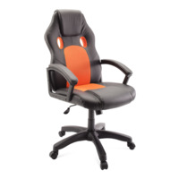 Настоящее фото товара Офисное кресло KD, черный/ оранжевый, произведённого компанией ChiedoCover