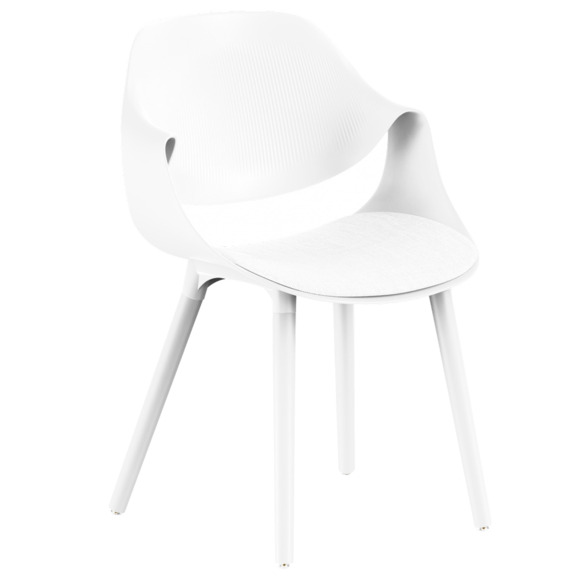 Стул Quill soft W, белый Стул Quill soft W, белый - фото 1