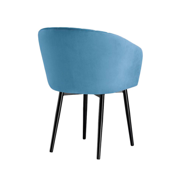 Стул на металлокаркасе Моншау крутящийся velutto 46 / черный Стул на металлокаркасе Моншау крутящийся velutto 46 / черный - фото 3