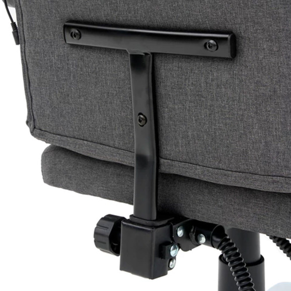 Кресло офисное с функцией вибромассажа Datum, серый - фото 16