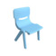 Настоящее фото товара Детский стульчик Fun chair blue, произведённого компанией ChiedoCover
