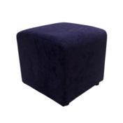 Фотография товара Пуф Креос, микровельвет, фиолетовый от компании ChiedoCover.