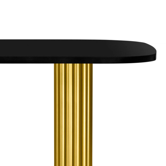 Бавария B 180 х 90 черная пленка шагрень / золото Бавария B 180 х 90 черная пленка шагрень / золото - фото 4