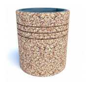 Фотография товара Урна бетонная уличная Гамбург, московский гравий от компании ChiedoCover.