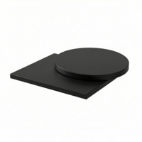 Настоящее фото товара Столешница ЛМДФ, черный, произведённого компанией ChiedoCover