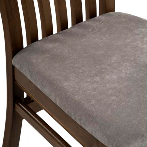 Деревянный стул Арлет ткань Tenerife stone / орех Деревянный стул Арлет ткань Tenerife stone / орех - фото 6