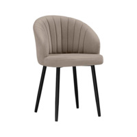 Настоящее фото товара Стул на металлокаркасе Бэнбу marseille 16 / черный, произведённого компанией ChiedoCover