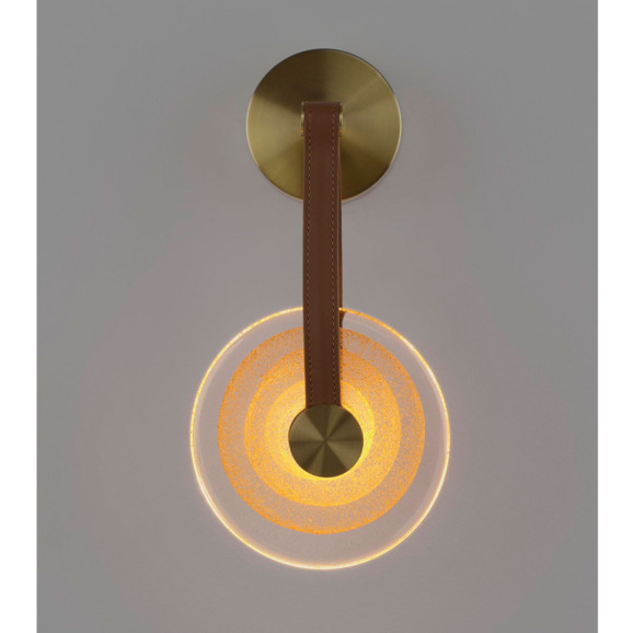 Светильник настенный светодиодный Пирс Орбик, золотой - фото 3