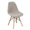 Настоящее фото товара Чехол Е07 на стул Eames, бежевый, произведённого компанией ChiedoCover