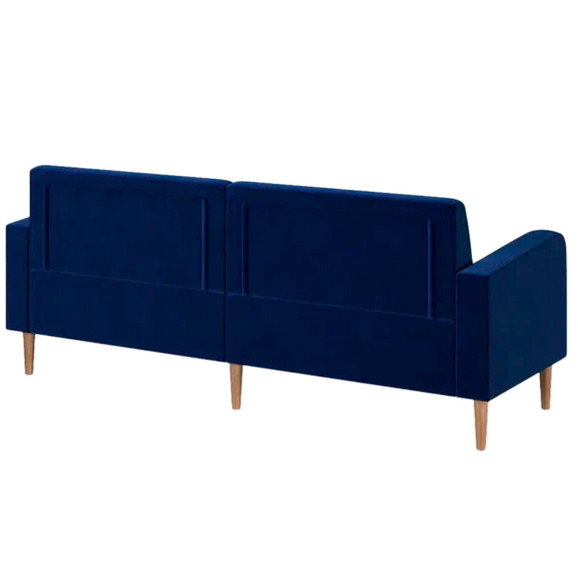 Диван Папилла, велюр, 202 см, cиний Диван Папилла, велюр, 202 см, cиний - фото 3