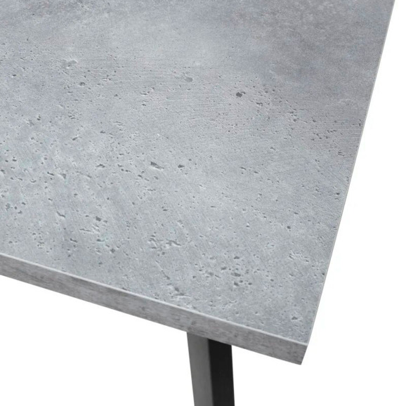 Стол Brick M 120, бетон Портленд/ черный - фото 7