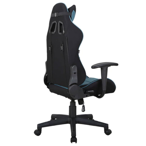 Кресло компьютерное Chorus, черный, голубой - фото 3