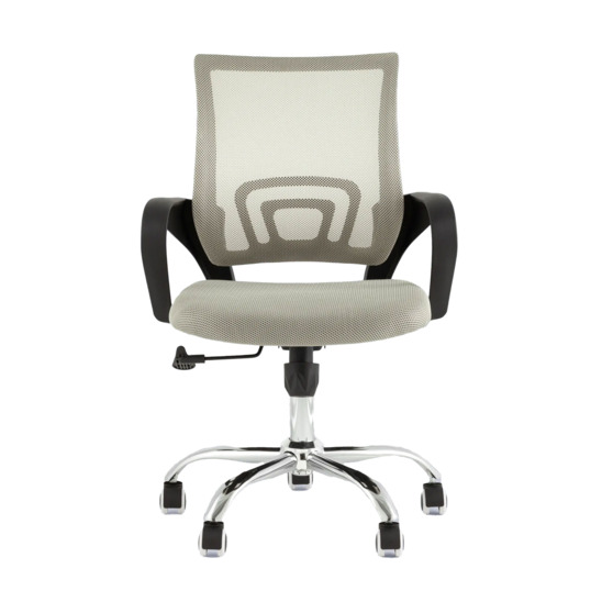 Кресло офисное TopChairs Simple New серый - фото 2