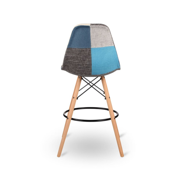  Cтул Eames DSW Patchwork Blue - фото 5