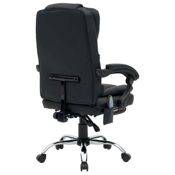 Кресло офисное Null, черный, 6 массажных модулей - фото 9