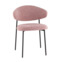 Настоящее фото товара Стул Эван, шенилл, каркас пыльно-розовый, произведённого компанией ChiedoCover