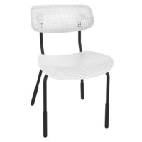 Настоящее фото товара Стул Jin, черный, белый, произведённого компанией ChiedoCover