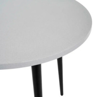 Фотография Стол серый, круглый Фотография товара Стол серый, круглый от компании ChiedoCover.