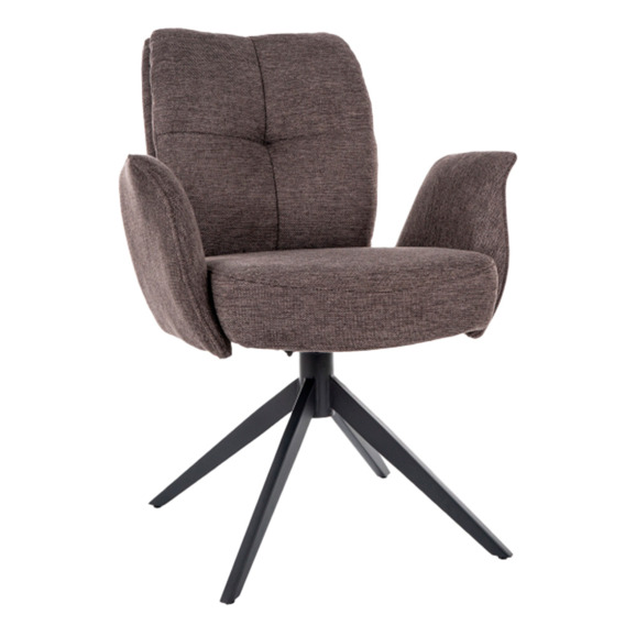 Стул кухонный Ideal, поворотный, капучино, черный Стул кухонный Ideal, поворотный, капучино, черный - фото 1