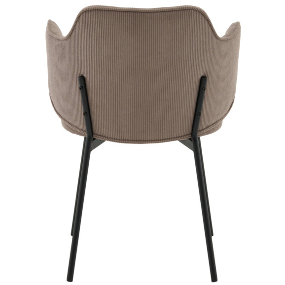 Стул Джиннет NEW, велюр, капучино - фото 4