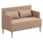 Настоящее фото товара Диван Satori, светло-коричневый, произведённого компанией ChiedoCover