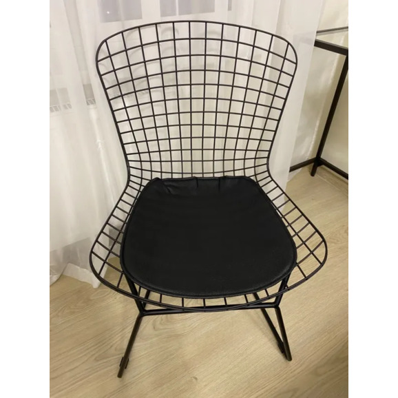 Стул обеденный Bertoia черный  - фото 10
