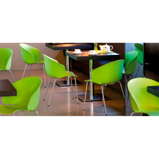 Кресло пластиковое Grace, зеленый - фото 3