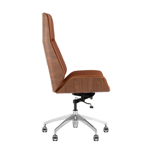 Кресло руководителя TopChairs Crown SN коричневый - фото 2