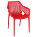 Кресло пластиковое Air XL, красный