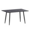 Настоящее фото товара Стол нераздвижной Бетти 1200, даркстоун, черный муар, произведённого компанией ChiedoCover