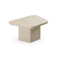 Настоящее фото товара Журнальный столик Куб, бежевый, произведённого компанией ChiedoCover