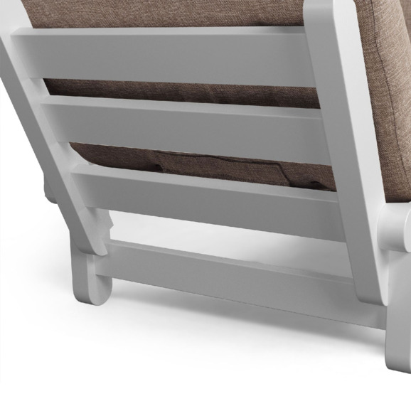 Кушетка Arezzo, textile клетка сосна, Grey - фото 6