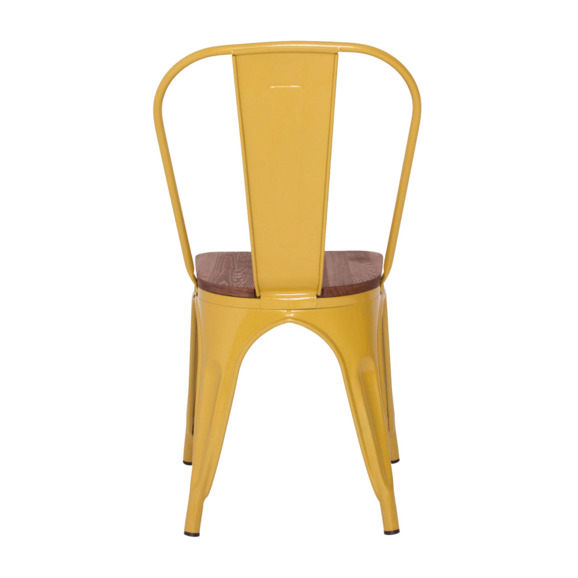 Стул Толикс Вуд, золотой - фото 8