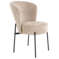 Фотография Стул кухонный Titan, бежевый, черный от производителя ChiedoCover, картинка продукции, реальное фото товара Настоящее фото товара Стул кухонный Titan, бежевый, черный, произведённого компанией ChiedoCover