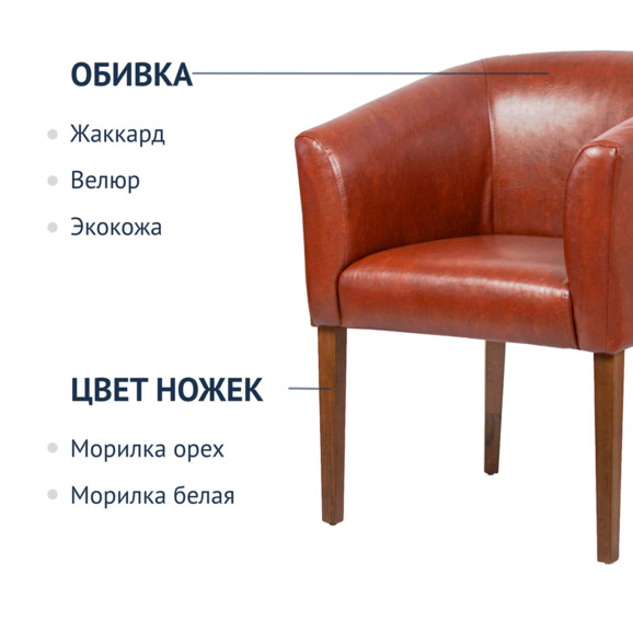 Полукресло Самбука экокожа - фото 2