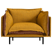 Фотография товара Кресло Barcelona, горчичный от компании ChiedoCover.