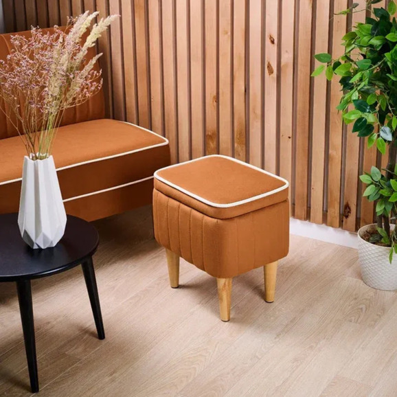 Пуф Ноотропик с ящиком, охра - фото 3