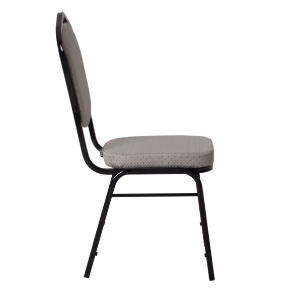 Стул Хит 20, жаккард Орион серый, каркас черный - фото 6
