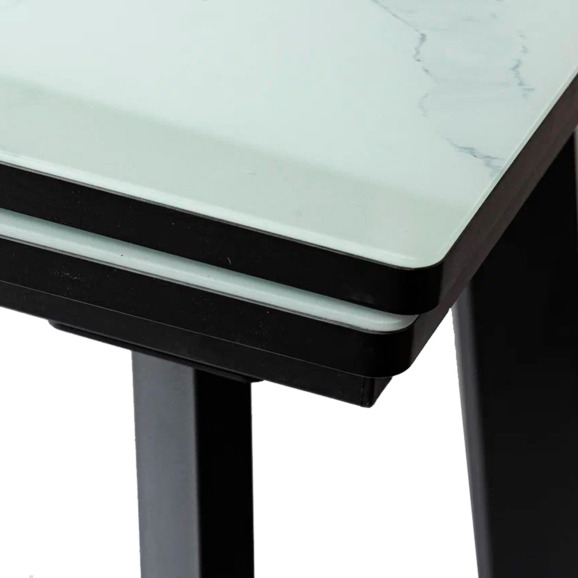 Обеденный стол Agenda, белый, черный - фото 5