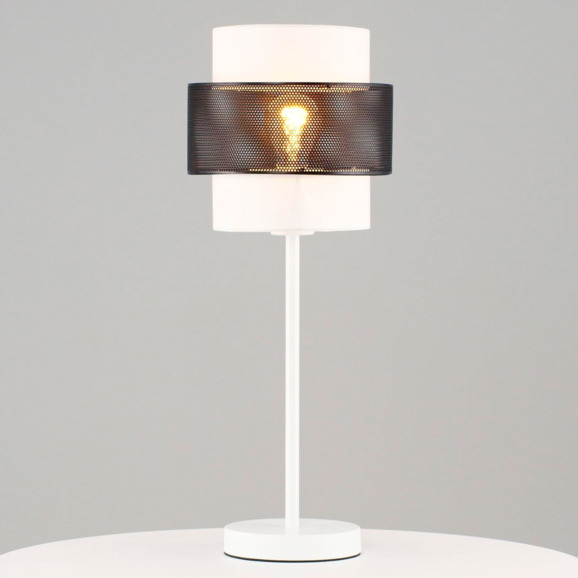 Лампа настольная Винс Джела, белая - фото 2