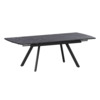 Стол раздвижной Фэйвор, даркстоун, черный муар
