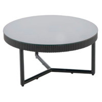 Фотография Стол журнальный Miocene, черный от производителя ChiedoCover, картинка продукции, реальное фото товара Настоящее фото товара Стол журнальный Miocene, черный, произведённого компанией ChiedoCover