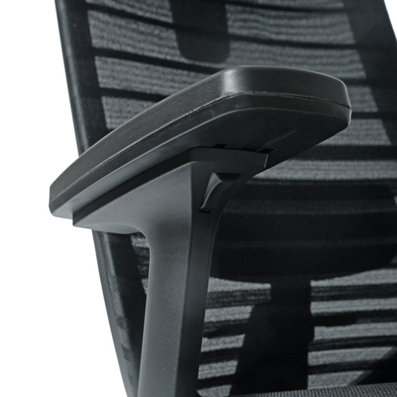 Офисное поворотное кресло Sparx frs-6 crosby black, ткань / сетка, черный - фото 12
