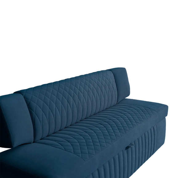 Диван для кухни Леонард 168, синий - фото 4