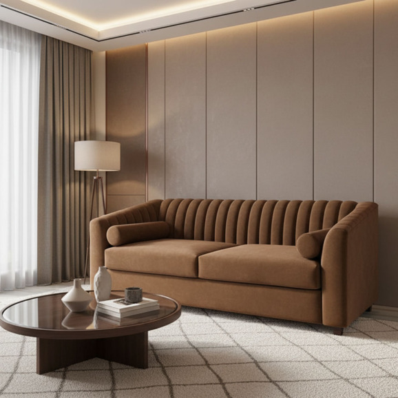 Диван Римус, оранжевый, 2600 - фото 2